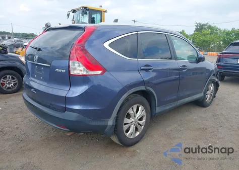 2012 Honda Cr-V Ex-L z USA, uszkodzony, nr VIN 5J6RM4H75CL012436